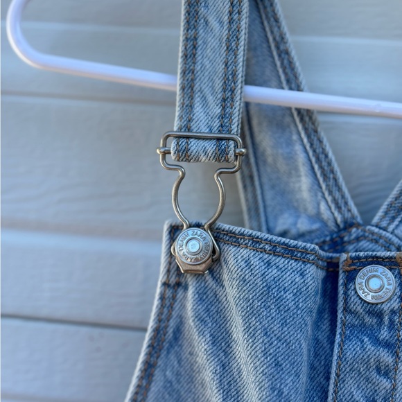 Zara Toddler Denim Overalls New with Tags Size 3-4 Years - Picture 6 of 6